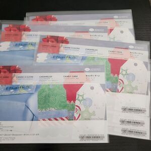 Creative Memories Candy Cane Sticker Gift Tag Sets Bundle Of 10 Packs